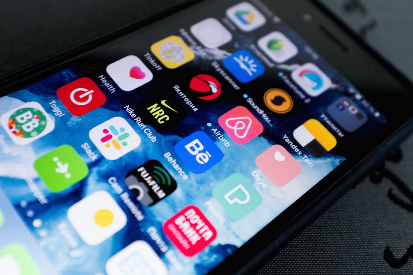 Mobile application illustration